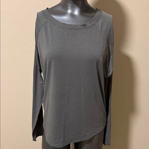 Women's olive Long Sleeve Top